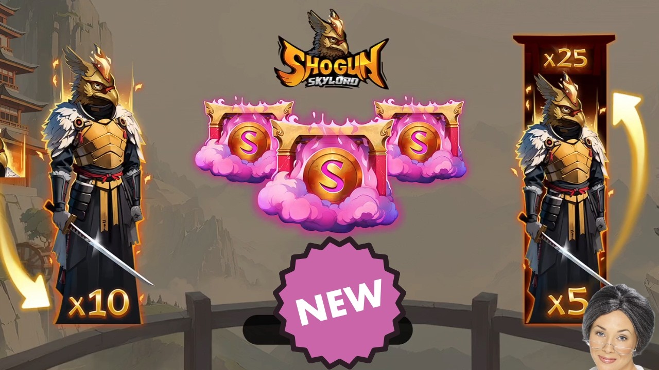 👩‍🦳🎰 SHOGUN SKYLORD🚨NEW SLOT👍JUST SLOTS 🎰 #newslots 🚨#demoplay
