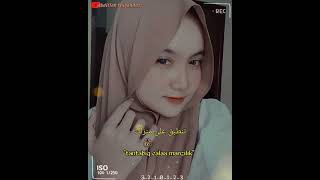 Story'Wa ~ Lagu Lamar Kamu Kerumahmu || Story Wa Viral di Tiktok || Cewek Berhijab #AbdillahMuqaddaz