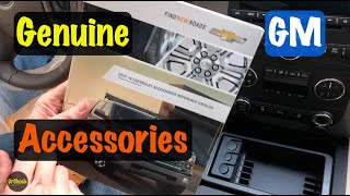 2007 - 2014 Genuine GM Accessories Catalog Interior Storage Options (Chevrolet Avalanche & Suburban)