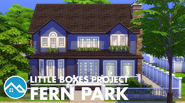 [NEWCREST] Fern Park | Little Boxes Project | The Sims 4 Speed Build