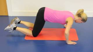Box Press Up Exercise