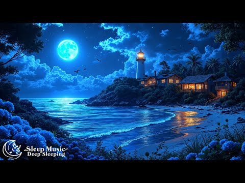 بدون إعلانات موسيقى نوم علاجية 432 هرتز علاج الأرق والاكتئاب إزالة الانسداد واضطرابات الدور 