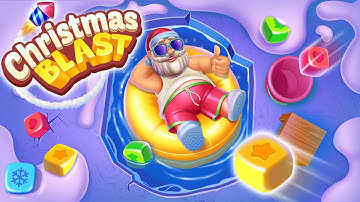 Christmas Blast Trailer | Match & Blast Puzzle | Renovate & Design Game | Best Blast Games 2022