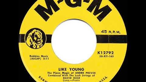 1959 HITS ARCHIVE: Like Young - Andre Previn & David Rose