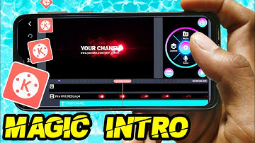 TUTORIAL Cara membuat intro youtube di aplikasi KINEMASTER | Cara bikin intro youtube di kinemaster