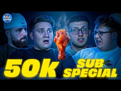 We Answer INSANE Questions While Eating EXTREMELY Spicy Wings 🌶️ | 50K Special