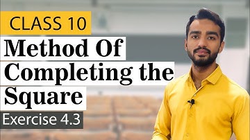 Class10 Chapter 4 | Quadratic Equation | Ex 4.3 | How to find roots by completing the square method?
