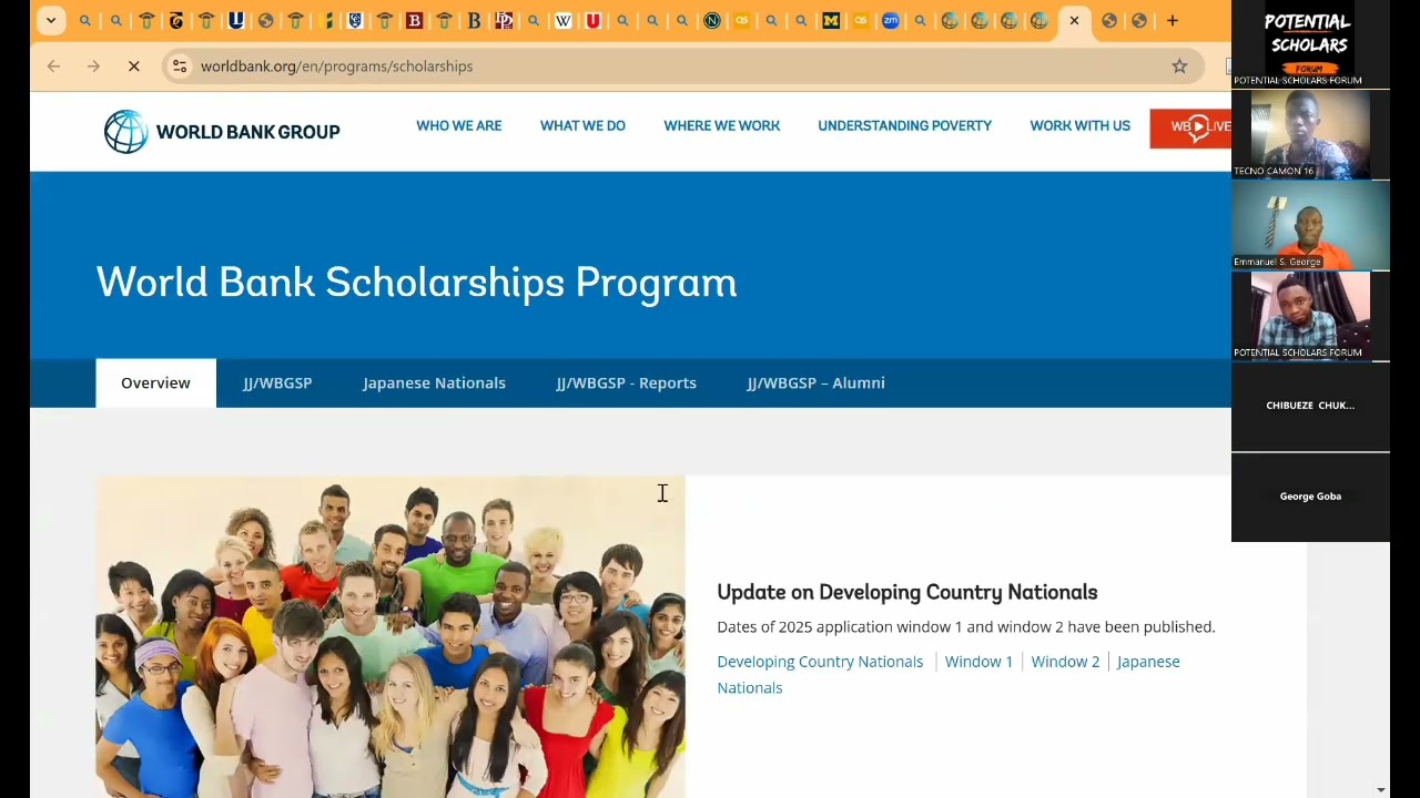 World Bank Scholarships: A Complete Guide with Emmanuel Sylvanus George