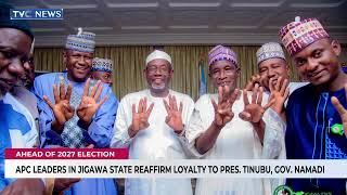 APC Leaders In Jigawa State Reaffirm Loyalty To Pres. Tinubu, Gov Namadi