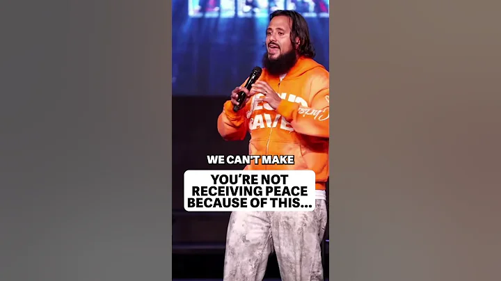 You’re Not Receiving Peace Because of This..