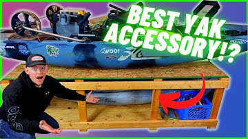 The BEST Kayak Storage And Transport! DIY Kayak Cart 2022