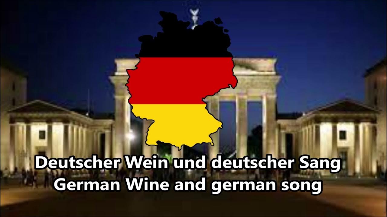 Anthem of Germany Deutschlandlied (DE/EN) YouTube