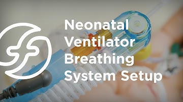 Neonatal Ventilator Breathing System Setup