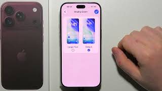 iPhone 18 Pro: How To Change Display Zoom screenshot 4