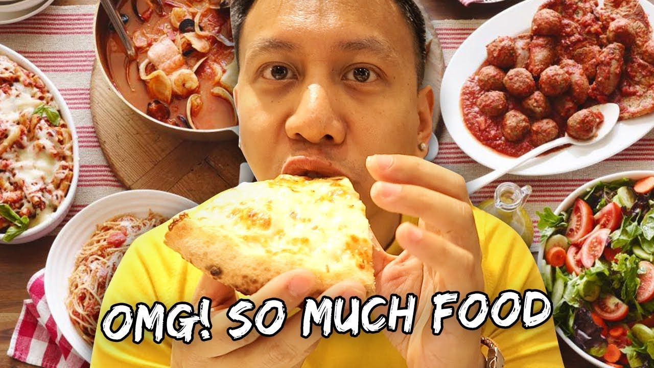 Italian Food Mukbang | Vlog #716 - YouTube