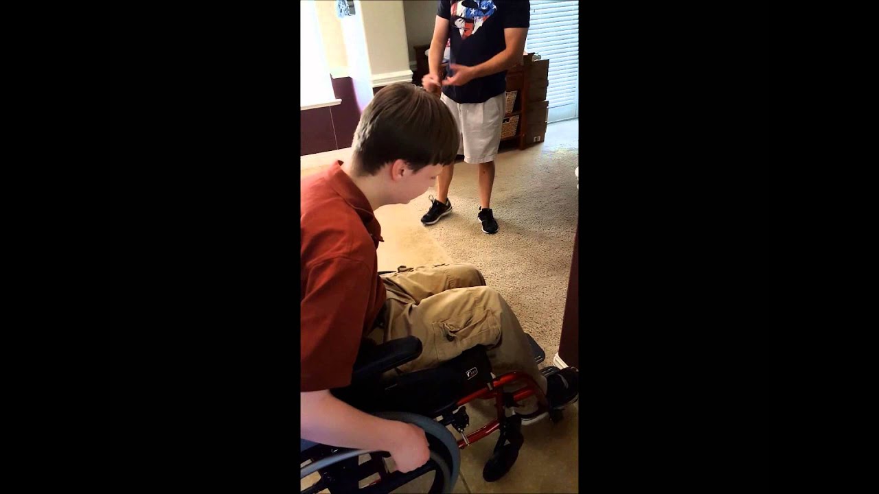 Andy's New Wheelchair 06/23/2015