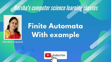 Lecture 2: Finite Automata with Example|string processing by finite Automata