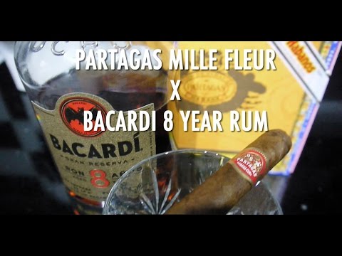 partagas-mille-fleur-x-bacardi-8-year-cigar-&-rum-pairing-review