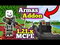 🟢 Addon de ARMAS🔫 para MCPE (26.X)(Aplok Guns Addon🔫) | Armas REALISTAS en Minecraft Bedrock