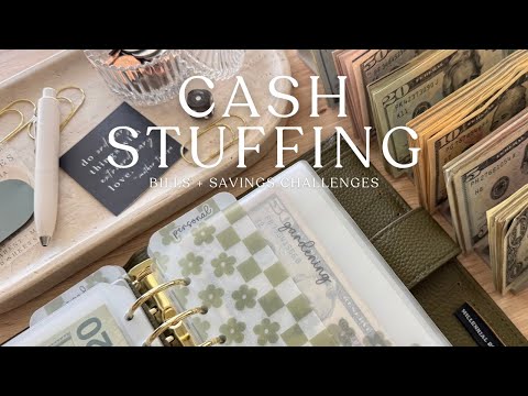 Cash Envelope Stuffing | Bills + Savings Challenges | Paying Off A Debt! Sept. No°4