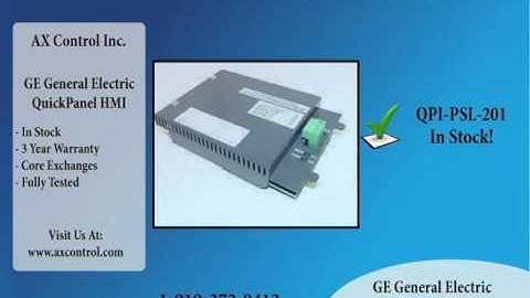 GE Fanuc Quickpanel Total Control QPI-PSL-201 QPIPSL201 Large Adapter Comm Module