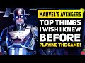 Marvel's Avengers - Top Things I Wish I knew Before Playing! (Marvels Avengers Beginner's Guide)