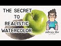 The Secret to Realistic Watercolor Painting