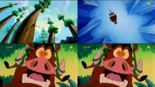 4V1 Verze Znělek Timon A Pumbaa 4In1 Versions Of Timon And Pumbaa Series Intro - Česky