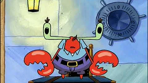 krab borg Mr.krabs robot dance