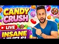Candy Crush Live 🔴 | Level Grinding + High Score Gameplay 🍬🔥