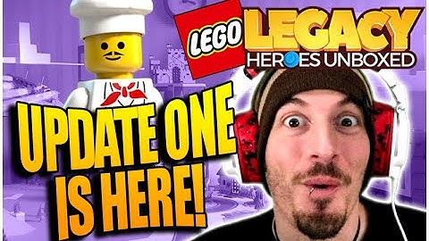 UPDATE ONE IS HERE!!! (Lego Legacy: Heroes Unboxed)