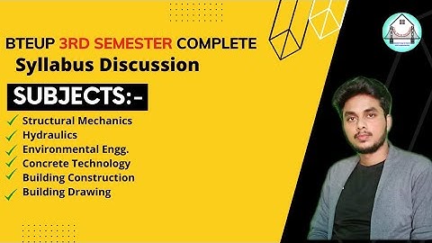 BTEUP 3rd semester Syllabus- सभी विषय और उनके pattern Discussion by Ashwini Sharma