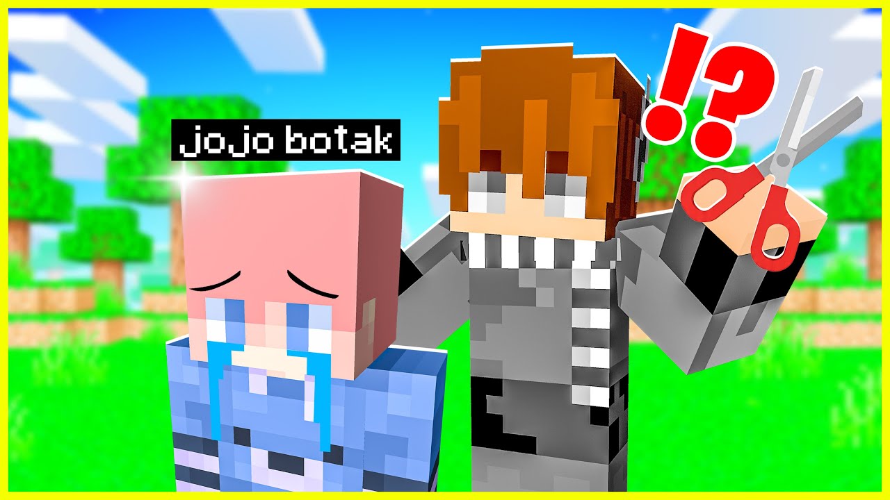 FRANZ & JOJO PRANK KEPALA MENJADI BOTAK di MINECRAFT