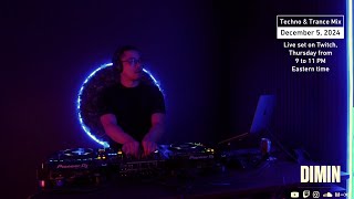 DIMIN | Trance & Techno Mix (2024)
