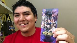 WRESTLEMANIA 34 COLLECTORS TICKET UNBOXING!! | YOU WISH THIS WAS CLICKBAIT!