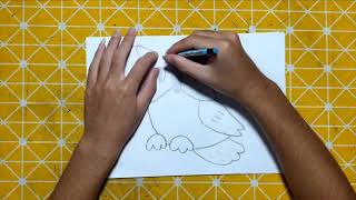 Nhật Ký Miền Tây | Hướng Dẫn Vẽ Con Vật Đơn Giản Bằng Bút Chì: cú mèo