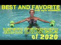 Best Water Exercises of 2020 with Aqua Dumbbells: with instructions