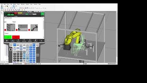 HMI Roboguide simulator and using sharempoint for hmi