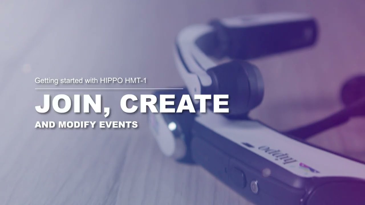Hippo Platform: Join, create and modify events