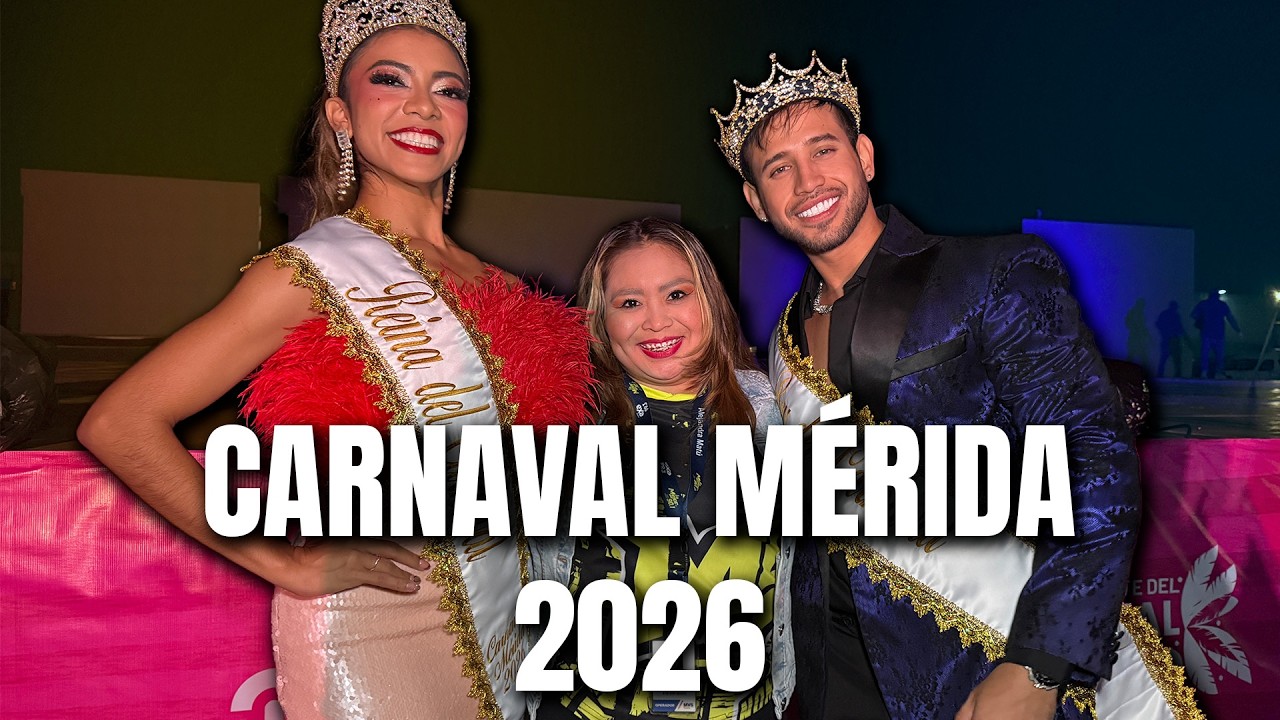 El inicio del Carnaval de mérida 2026