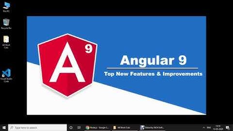 Angular 9 Tutorial - Installation || PART 1|| How to Install and Set Up Angular 9 Projects