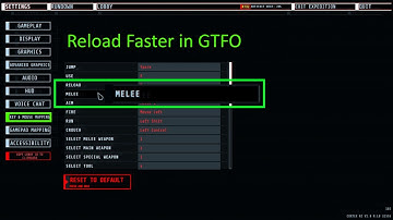 Faster Reload Cancel guide [GTFO]