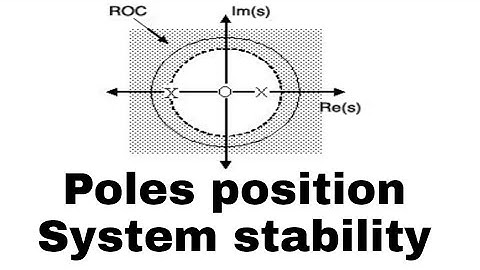 poles positions / stability / control system