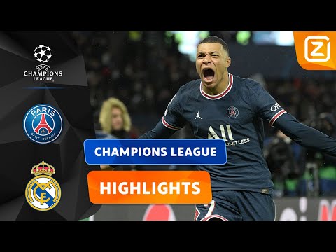 MBAPPÉ DOET DIT FANTASTISCH! 😍🇫🇷 | PSG vs Real Madrid | Champions League 2021/22 | Samenvatting