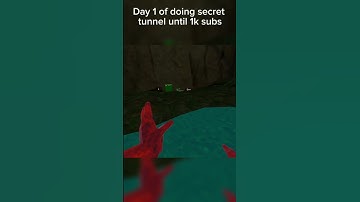 Day one of the secret tunnel until I get 1k subscribers | #vr #gorrilatag #gtag #viral #calm #funny