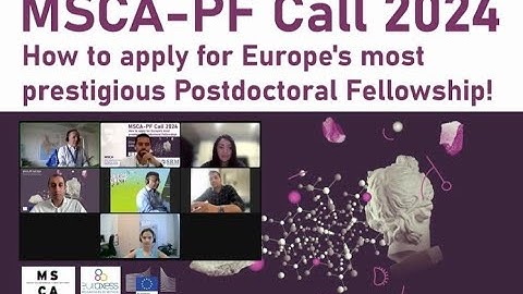 Webinar: How to apply for the MSCA-PF 2024 Call