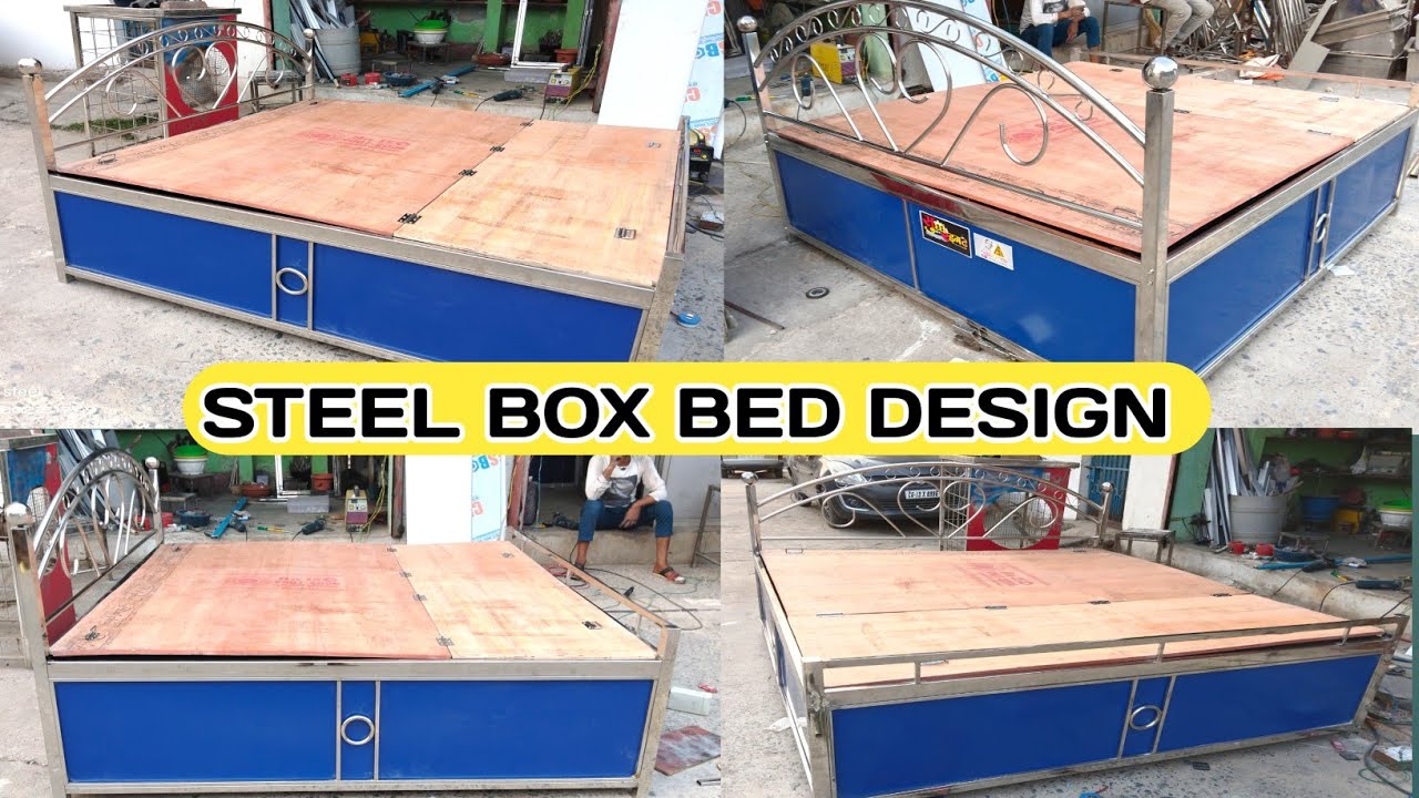 steel box bed design steel furniture box bed ss box bed design