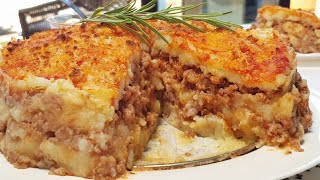 The potato and meat cake that will make everyone fall in love. CHECK IT OUT!