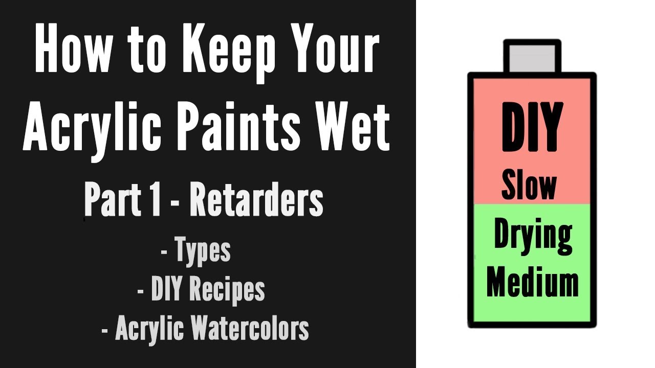 29. How to Make Homemade Acrylic Paint Retarder
