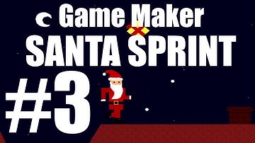 [Game Maker] Santa Sprint - Endless Runner Tutorial - Part 3 - Chimneys!